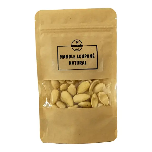 NONAGE Mandle lúpané natural 750 g