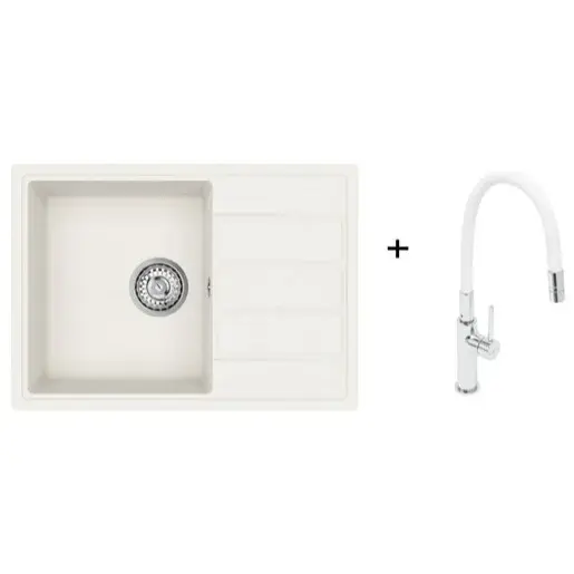 Drez SAT biela SETSATSINK7