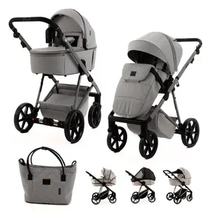 ADAMEX Kočárek kombinovaný Delta Natura Moon