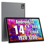 MESWAO B2 Tablet 14 inch 6GB 128GB Grey US Plug