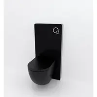 Závesný WC set SAT Fusion do ľahkých stien / predstenová SIKOSGFUSTORBLBL