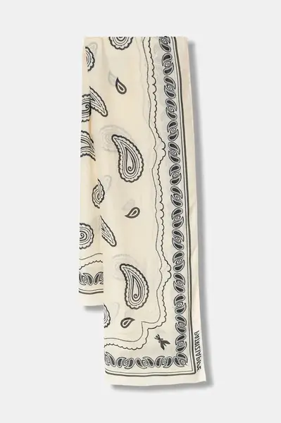 Šála s přídavkem hedvábí Patrizia Pepe