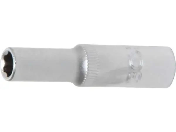 BGS technic Hlavice nástrčné, 1/4", různé velikosti, profil Super Lock, prodloužené - BGS Velikost: 6 mm