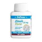 MEDPHARMA Zinek 25 mg Forte 107 tablet