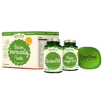 GREENFOOD NUTRITION Senior Immunity Forte + Pillbox 2 x 120 kapslí