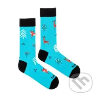 Ponožky Párty v lese S (Unisex veľkosť S 35 - 38)