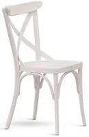 MI-KO Jídelní židle CROCE masiv, moření bílá