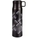 ALBI THERMO BOTTLE 500 ML Termoláhev s hrnkem, černá, velikost