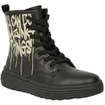 Geox J PHAOLAE Dívčí kotníková obuv, černá, velikost