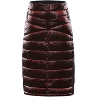 ALPINE PRO LAMMA Dámská zateplená sukně, vínová, velikost