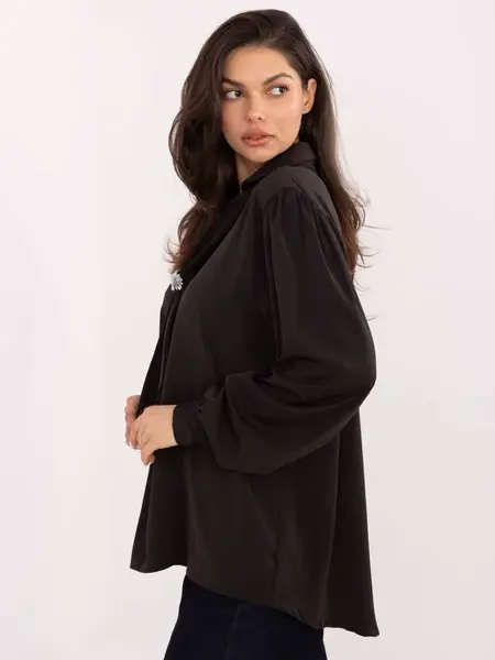 Blouse-IT-BZ-28913.17-dark brown