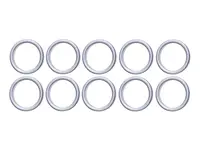 BGS technic Těsnicí kroužky pro olejové výpusti, různé rozměry, sada 10 ks - BGS Velikost: 13 mm
