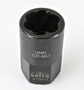 Hlavice nástrčné na poškozené šrouby 3/8" a 1/2", různé rozměry - SATRA Velikost: 21 mm