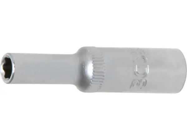 BGS technic Hlavice nástrčné, 1/4", různé velikosti, profil Super Lock, prodloužené - BGS Velikost: 5 mm