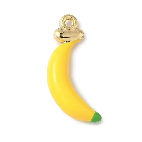 Fruit Theme Alloy Enamel Pendants