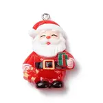 Christmas Opaque Resin Pendants