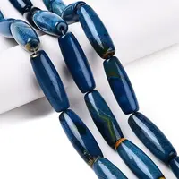 Natural Agate Dyed Beads Strands