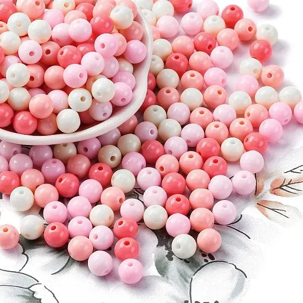 Opaque Acrylic Beads