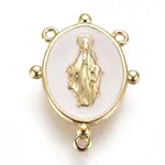 Golden Plated Brass Chandelier Component Links