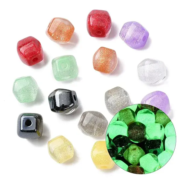 Luminous Transparent Resin Beads