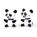 Handmade Lampwork Panda Display Decorations