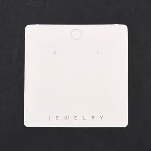 Paper Earring Display Cards