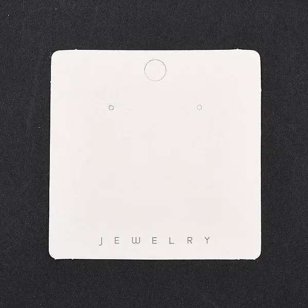 Paper Earring Display Cards