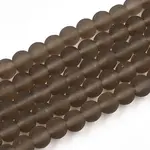 Transparent Glass Beads Strands