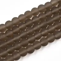 Transparent Glass Beads Strands