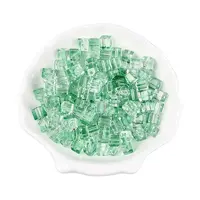 Baking Paint Transparent Glass Beads