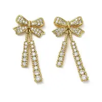 Brass Micro Pave Cubic Zirconia Beads