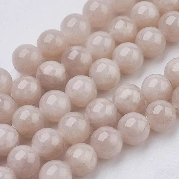 Natural Yellow Jade Beads Strands