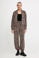 Tepláková souprava EA7 Emporio Armani dámská, béžová barva, AF15937.7W000665