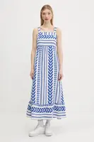 Šaty Superdry bílá barva, maxi, W8011872A-F1W