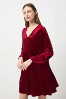 Šaty Medicine červená barva, mini