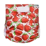 T-TOMI Plena kapsová, typ AIO - suchý zip, 3-15kg, Strawberries
