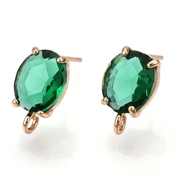 Brass Stud Earring Findings