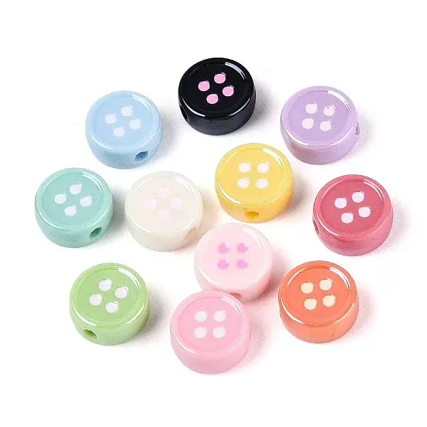 Opaque Acrylic Beads