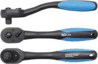 BGS technic Ráčna ergonomická (1/4", 3/8", 1/2") - BGS Velikost čtyřhranu: 1/2"