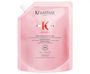 Posilující šampon pro vlasy se sklonem k padání Kérastase Genesis Bain Hydra-Fortifiant - 500 ml, náhradní náplň + dárek zdarma