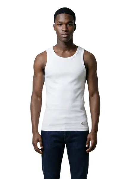 Biele tielko Calvin Klein