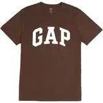 GAP V-EVERYDAY SOFT BASIC LOGO T Pánske tričko, hnedá, veľkosť