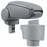 Loketní opěrka Škoda Fabia I 1999 - 2007 Grey syntetická kůže - rozbaleno / poškozený obal