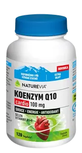 NATUREVIA Koenzym Q10 Cardio 120 kapslí