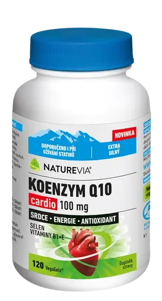 NATUREVIA Koenzym Q10 Cardio 120 kapslí
