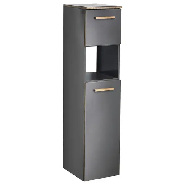 Xora MIDI SKŘÍŇKA, šedá, 30/123,2/33 cm