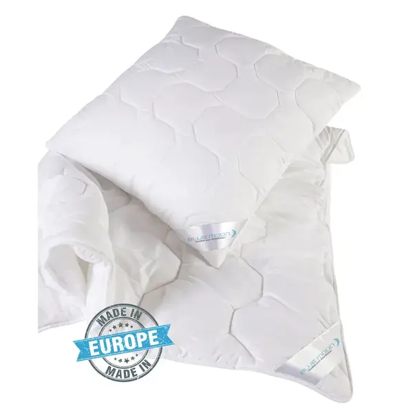 SOUPRAVA PŘIKRÝVKY A POLŠTÁŘE, duté vlákno, 135/200 cm