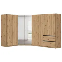 Rauch Möbel ROHOVÁ ŠATNÍ SKŘÍŇ, dub artisan, 208/197/298 cm