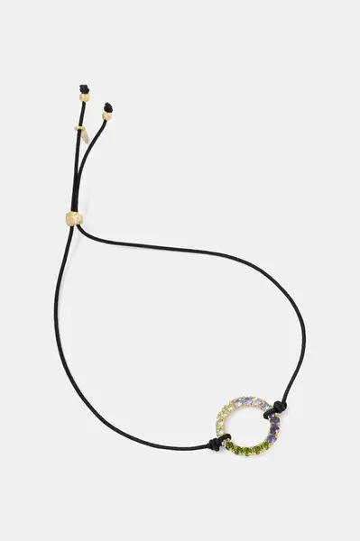 Pozlátený strieborný náramok Tous