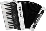 Hohner Bravo III 72 white (SilentKey)